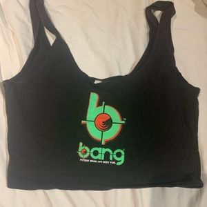 Bang energy crop top